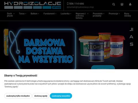 Hydroizolacje.shop - chemia budowlana