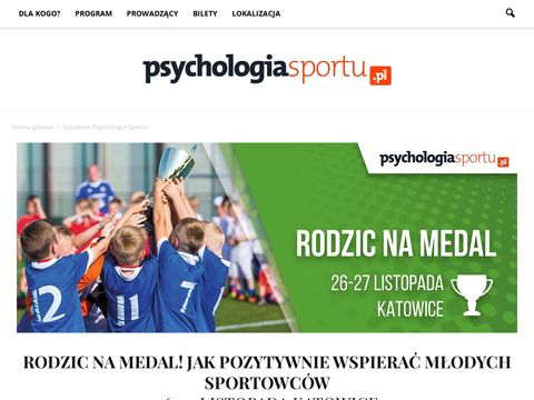 Z psychologii sportu szkolenia