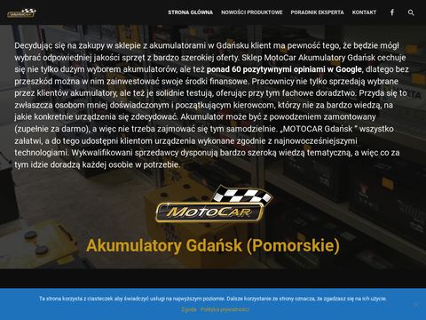 MotoCar - akumulatory Gdańsk