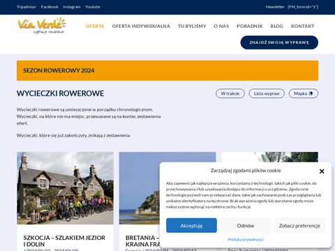 Viaverde.com.pl - wycieczki rowerowe