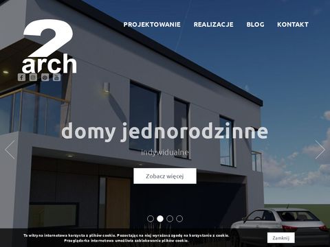 2arch.pl - projekty wnętrz Wrocław