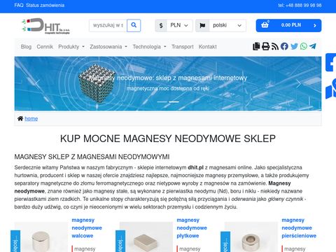 Dhit.pl - magnesy neodymowe castorama