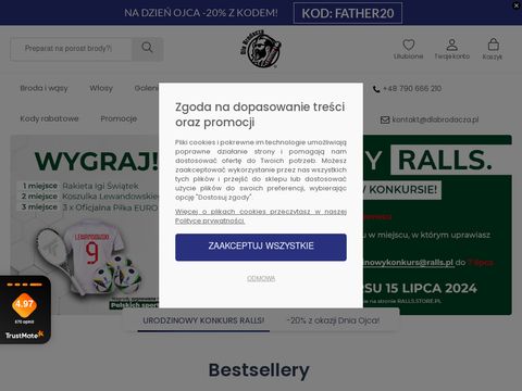 Dlabrodacza.pl - sklep dla brodaczy