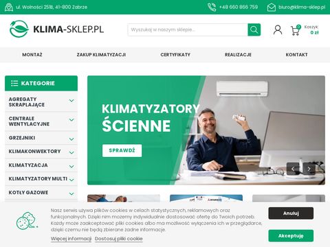 Klimatyzatory przenośne - klima-sklep.pl