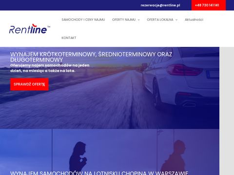 RentLine - wypożyczalnia samochodów Wilanów