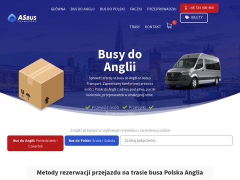 ASbus Transport - busy Poslka Anglia