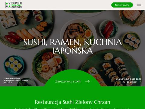 Zielonychrzan.pl - ramen, sushi Łódź