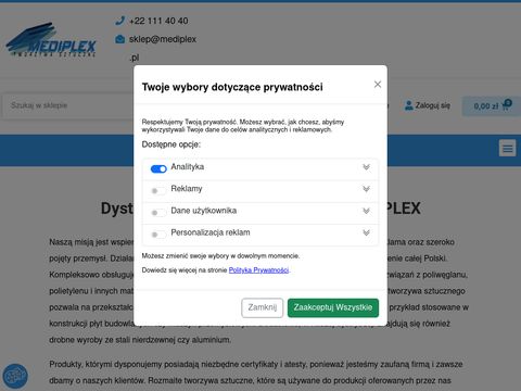 Mediplex - dystrybucja tworzyw sztucznych