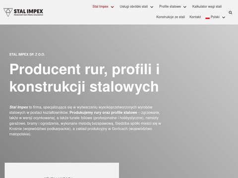 Stal Impex - rury i profile stalowe