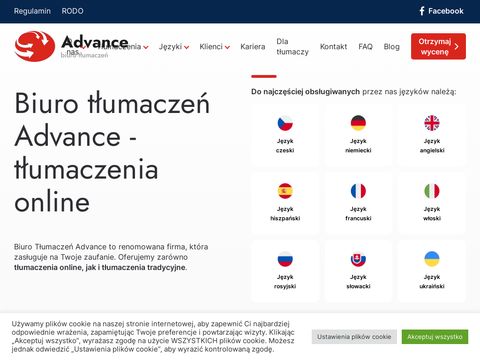 Advance biuro tłumaczeń specjalistycznych