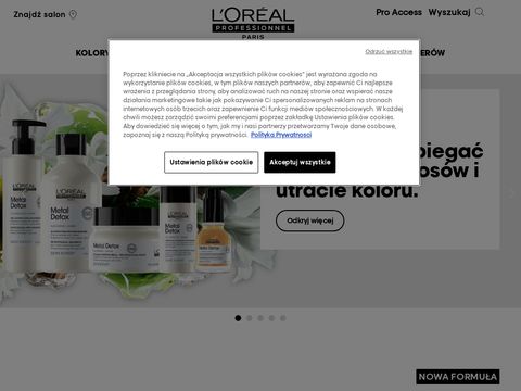 Profesjonalne farby do włosów loreal