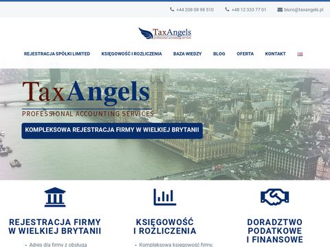 Tax Angels - firma w Anglii