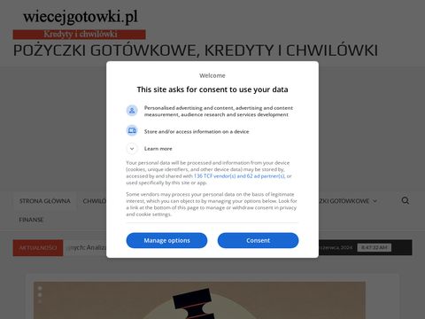 Wiecejgotowki.pl - katalog firm pożyczkowych