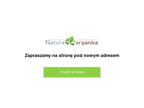 Naturaorganika.pl twój eko sklep