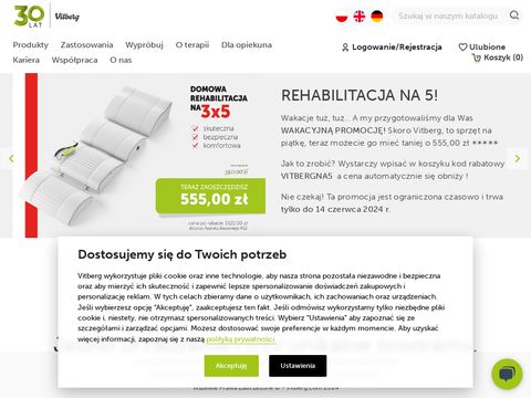 Vitberg.com sprzęt medyczny do wibroterapii