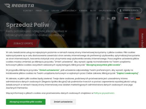 Regesta.pl usługi magazynowe Wrocław