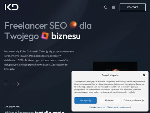 Kubadzikowski.com - specjalista SEO