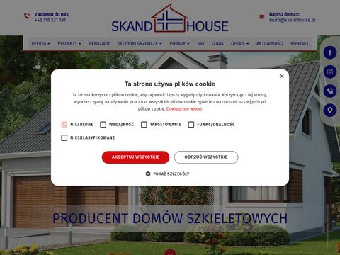 Skandhouse.pl domy energooszczędne - ekologiczne