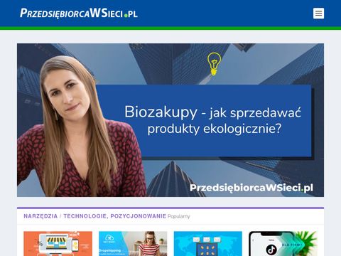Przedsiebiorcawsieci.pl - jak prowadzić firmę