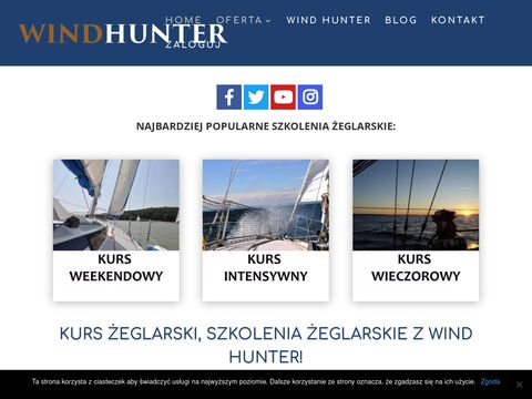 Wind-hunter.pl żeglarstwo w Gdańsku