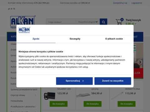 Alkan hurtownia elektryczna