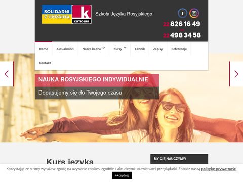 Katiusza- kurs rosyjskiego