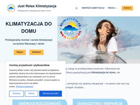 Klimatyzacja-justrelax.pl dla domu