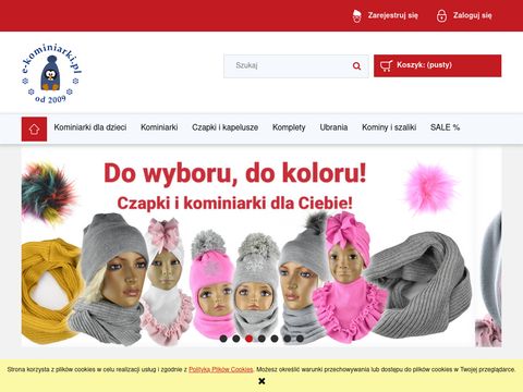 E-kominiarki.pl - czapki i szaliki