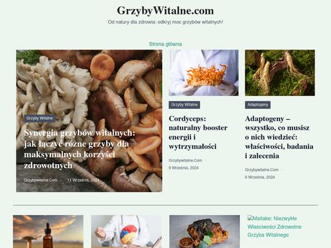 GrzybyWitalne.com - Cordyceps