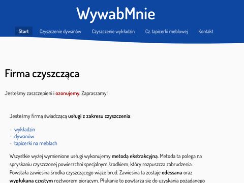 WywabMnie Nowa-Huta - pranie wykładzin