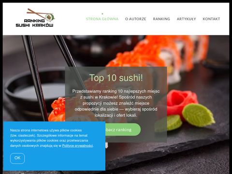 Top10sushi.pl - ranking 10 lokali w Krakowie