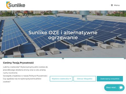 Sunlike.eu panele, instalacje fotowoltaiczne Wrocław