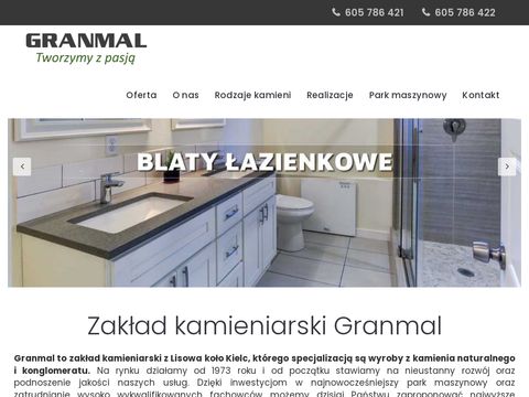 Granmal.eu - blaty kuchenne z marmuru