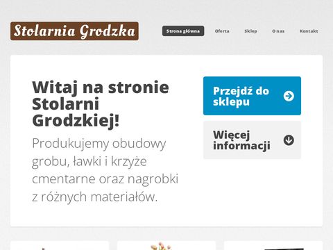 Stolarniagrodzka.pl ławki cmentarne i obudowy grobu