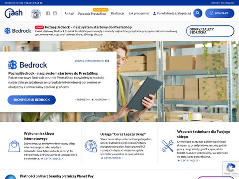 Jash.pl - usługi dla sklepów internetowych