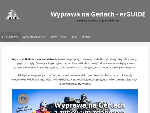 Erguide.pl - wejście na Gerlach