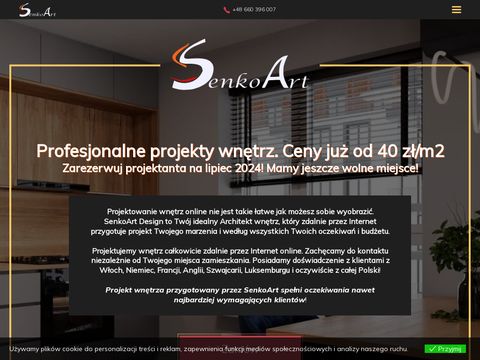 Senkoart Design projektowanie wnętrz online