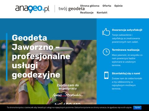 Anageo.pl - geodeta Jaworzno