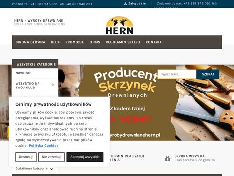 Hernsklep.pl producent wyrobów z drewna