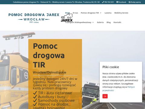 Jarex - pomoc drogowa Wrocław