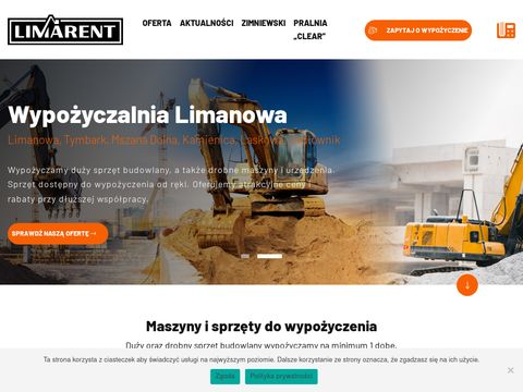 Limarent - wypożyczalnia maszyn i narzędzi