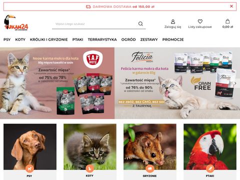 Tukan24 - internetowy sklep zoologiczny