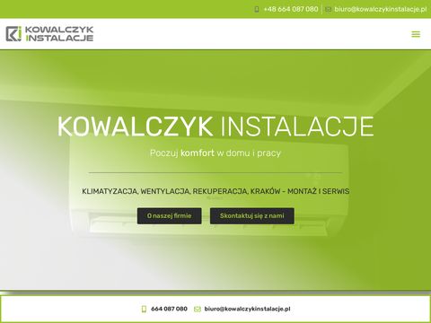 Kowalczyk Instalacje - klimatyzacja wentylacja