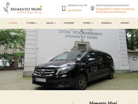 Memento-mori-warszawa.pl zakład pogrzebowy Ochota