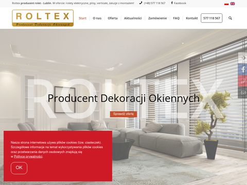 Roltex - rolety Lublin