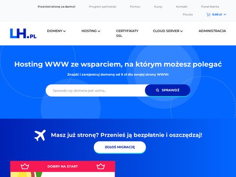 LH.pl - hosting stron www