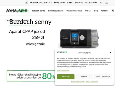 Wynajmed.pl tlenoterapia Wrocław