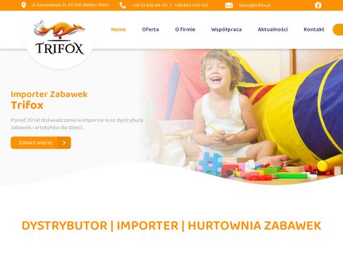 Trifox.pl - dystrybutor zabawek