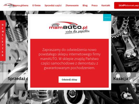 MamAuto - skup aut i sprzedaż części