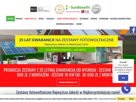 Sunbenefit.pl montaż fotowoltaiki Śląsk